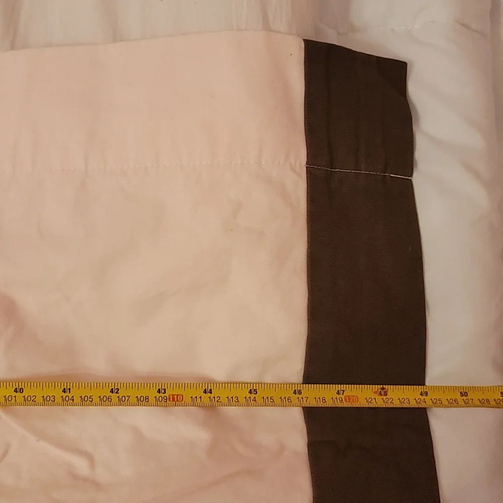 Baby & Child pink and brown curtain